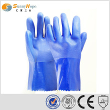 Sunnyhope pvc beschichtete handschuhe ölbeständige handschuhe